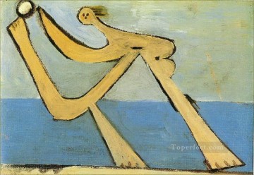 「浴者 5」1928 年キュビズム パブロ・ピカソ Oil Paintings